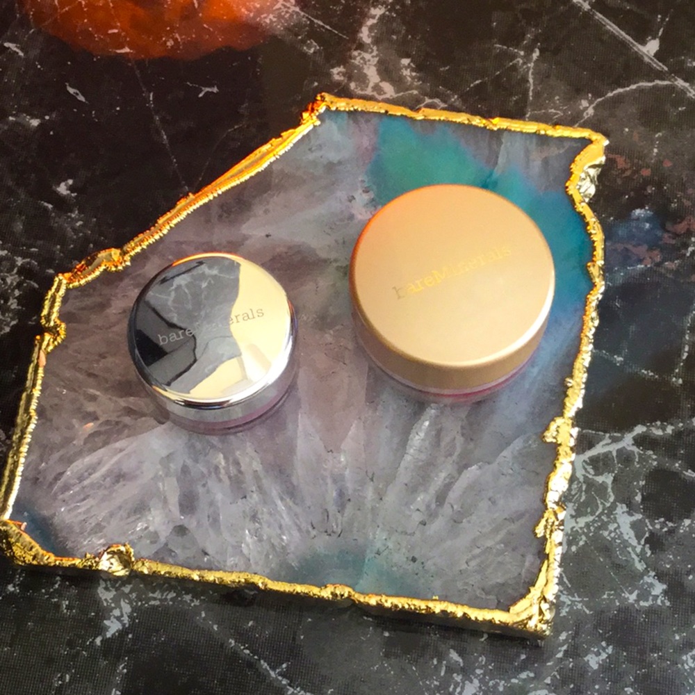 BareMinerals Morning Glow & Violet Spell Eyecolor